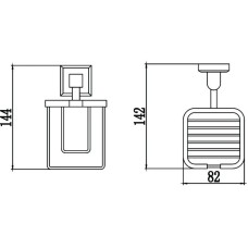 Держатель освежителя воздуха Savol 95 S-009533