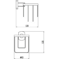 Держатель освежителя воздуха Savol 99 S-009933