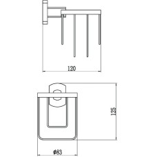 Держатель освежителя воздуха Savol 99 S-009933