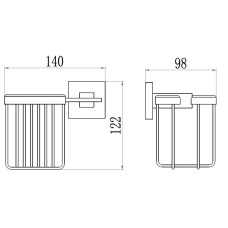 Держатель освежителя воздуха Savol 65C S-06533C