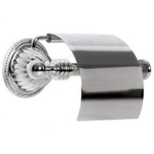 Держатель туалетной бумаги Boheme Hermitage 10380 с крышкой Хром