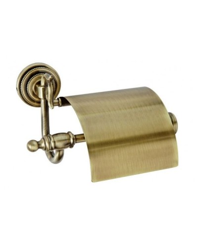 Держатель туалетной бумаги Boheme Medici 10601 с крышкой Бронза