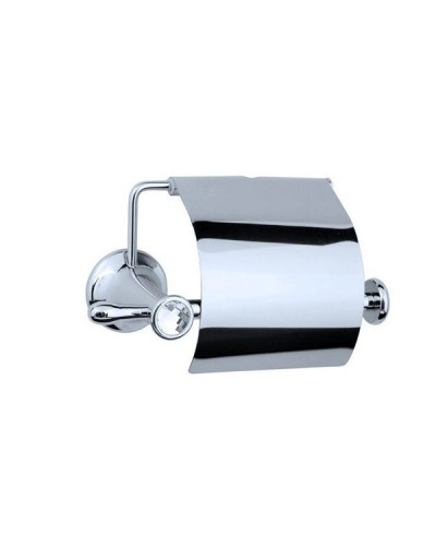 Держатель туалетной бумаги Boheme Puro 10701 с крышкой Хром