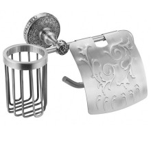 Держатель освежителя воздуха и туалетной бумаги ZorG SL AZR 20 SL Серебро