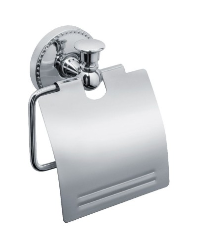 Держатель туалетной бумаги Fixsen Adele FX-55010 с крышкой Хром