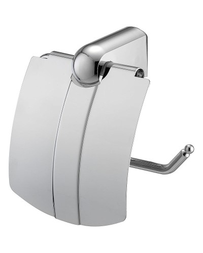 Держатель туалетной бумаги WasserKRAFT Berkel K-6825 с крышкой Хром