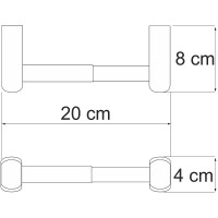 Держатель туалетной бумаги WasserKRAFT Berkel K-6822 Хром