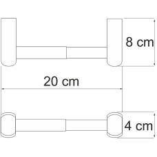 Держатель туалетной бумаги WasserKRAFT Berkel K-6822 Хром