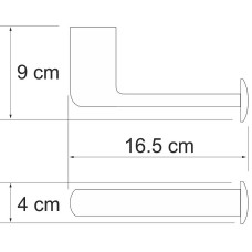 Держатель туалетной бумаги WasserKRAFT Berkel K-6896 Хром