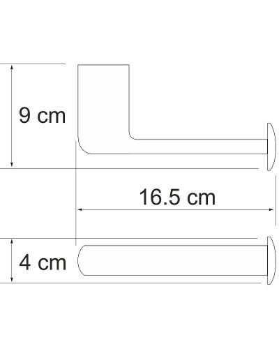 Держатель туалетной бумаги WasserKRAFT Berkel K-6896 Хром