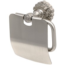 Держатель туалетной бумаги Milacio Villena MC.906.SL с крышкой Серебро