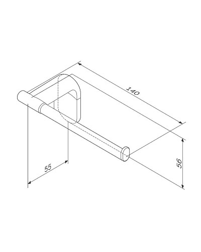 Держатель туалетной бумаги AM.PM Joy A8434100 Хром