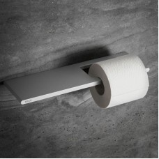 Держатель туалетной бумаги Keuco Edition 400 11573 170000 с полочкой Хром