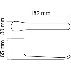 Держатель туалетной бумаги WasserKRAFT Wiese K-8996 Оружейная сталь