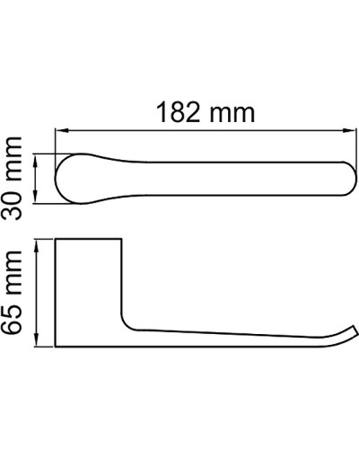 Держатель туалетной бумаги WasserKRAFT Wiese K-8996 Оружейная сталь