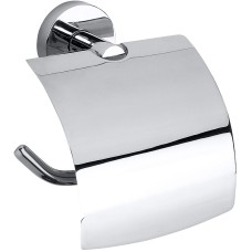 Держатель туалетной бумаги Bemeta Omega 104112012 с крышкой Хром