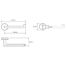 Держатель туалетной бумаги Bemeta Omega R 104212032 Хром