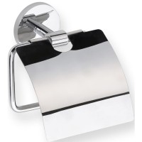 Держатель туалетной бумаги Bemeta Alfa 102512012 с крышкой Хром