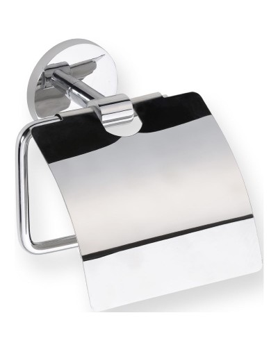 Держатель туалетной бумаги Bemeta Alfa 102512012 с крышкой Хром