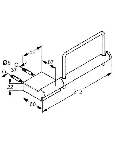 Держатель туалетной бумаги Kludi A-Xes 4897105