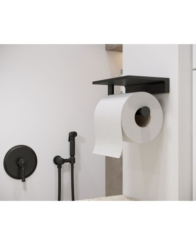 Держатель туалетной бумаги Timo Saona 13043/03 Черный