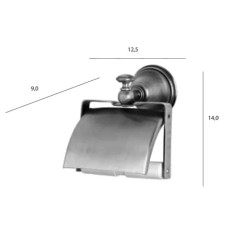 Держатель туалетной бумаги белый/бронза Tiffany World Harmony TWHA219bi/br