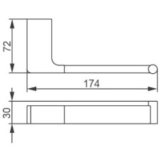 Держатель туалетной бумаги Aquanet 00187077