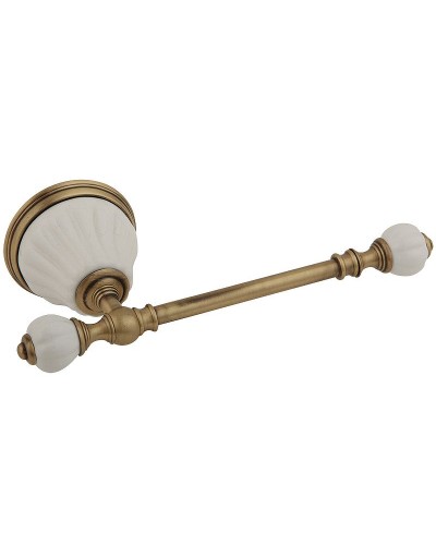 Держатель туалетной бумаги Migliore Olivia 17420 Бронза Белый