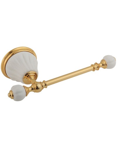 Держатель туалетной бумаги Migliore Olivia 17451 Золото Белый