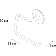 Держатель запасного рулона Fixsen Round FX-92110B Хром