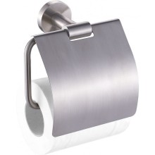 Держатель для туалетной бумаги Aquanet 4586 264909 с крышкой Хром