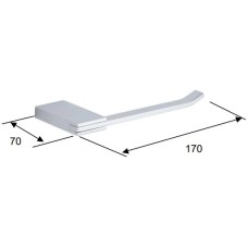 Держатель туалетной бумаги Remer Flat FT61CR