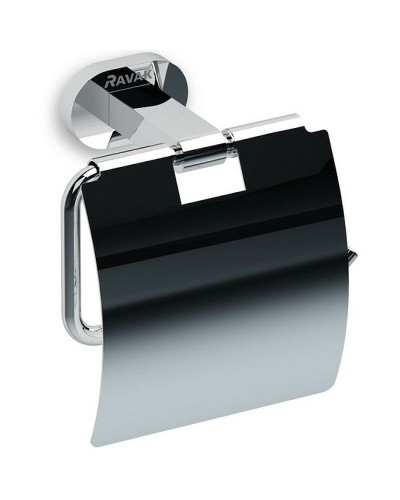 Держатель туалетной бумаги Ravak Chrome CR 400.00 X07P191 с крышкой Хром