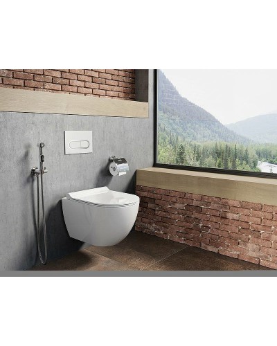 Держатель туалетной бумаги Ravak Chrome CR 400.00 X07P191 с крышкой Хром