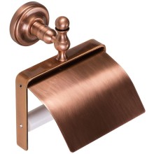 Держатель туалетной бумаги Migliore Mirella 17352 с крышкой Медь