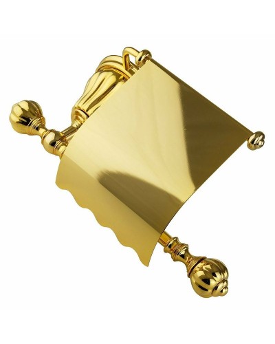 Держатель туалетной бумаги Migliore Olivia 26176 с крышкой Золото