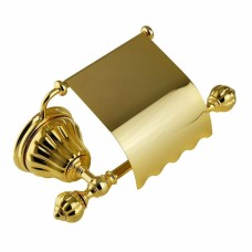 Держатель туалетной бумаги Migliore Olivia 26176 с крышкой Золото