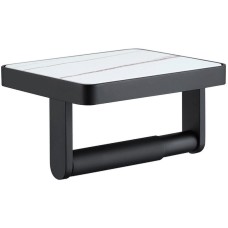 Держатель туалетной бумаги Iddis On-X ONXBL01i43 Черный матовый Белый