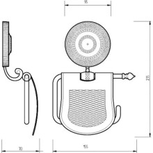 Держатель туалетной бумаги Migliore Montecarlo 31506 с крышкой Золото