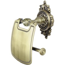 Держатель туалетной бумаги Bronze de Luxe Royal R25003 с крышкой Бронза