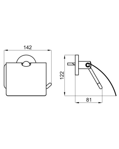 Держатель туалетной бумаги Noken Hotels N643000025
