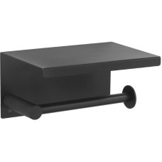 Держатель туалетной бумаги Boheme Uno 10971-B Черный матовый