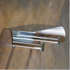 Держатель туалетной бумаги Bemeta Organic 157112161 двойной Хром