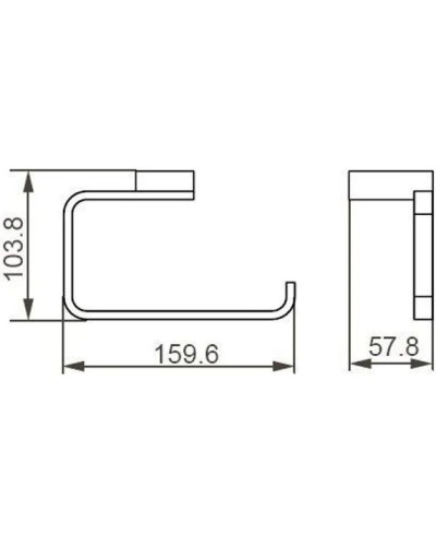 Держатель туалетной бумаги Aquanet 00241905
