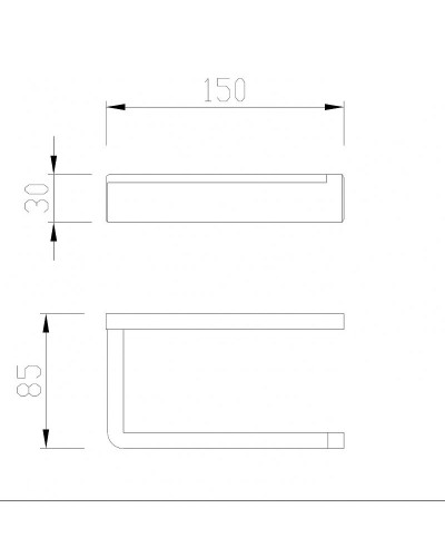 Держатель туалетной бумаги Abber Westen AA1731G Золото матовое