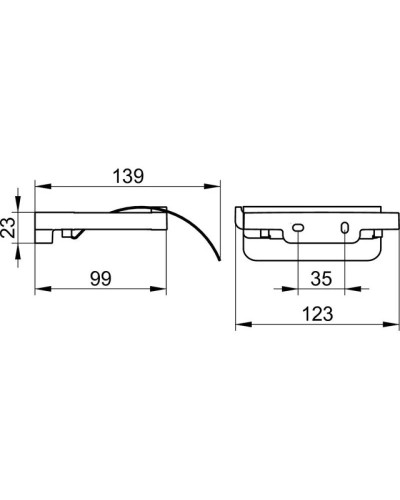 Держатель туалетной бумаги KEUCO Collection Moll 12760010000