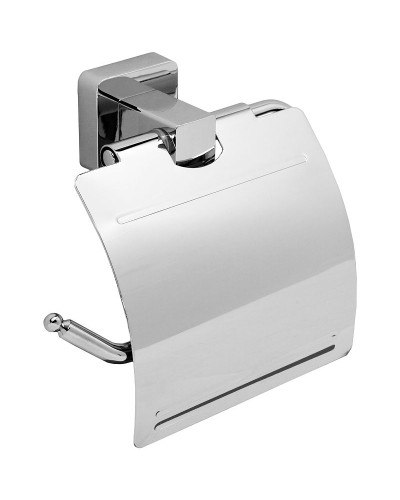 Держатель туалетной бумаги WasserKRAFT Lippe K-6525 с крышкой Хром