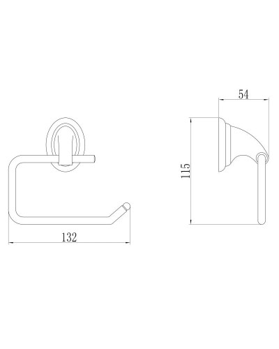 Держатель туалетной бумаги Savol 31 S-003152