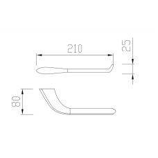 Держатель для туалетной бумаги CEZARES LINER-PH-01