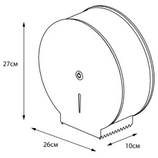 Диспенсер туалетной бумаги Fixsen Hotel FX-31010C